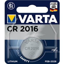 Varta CR2016 Lityum Pil Tekli Paket Fiyat (4767) - CPB7698-8972