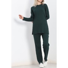 Uzun Kol Fitilli Takım Koyuyeşil - 10147.1567.