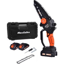 Max Extra MX8006 Çift Akülü Dal Kesme Budama Mini Testere 150 mm