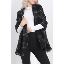 Desenli Kaşe Şal Siyahçizgili - 15520.750.