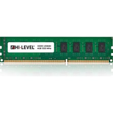 Hi-Level 4Gb 1333Mhz Ddr3 Pc10600D3-4G Kutulu Pc Ram