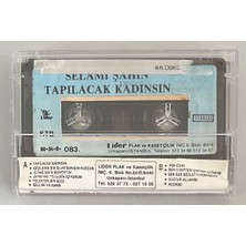 Selami Şahin Tapılacak Kadınsın Kaset (Orjnal 1982 Dönem Kağıt Baskı Kaset Kasete Etiket Yapıştırılmış)