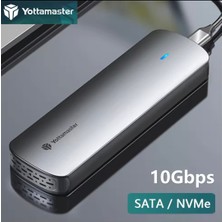 Yottamaster 2230/2242/2260/2280 Çift Protokol M.2 Ngff Nvme Kutusu Harici Ssd Usb 3.0 M2 Sata 10Gbps Hd Kutusu