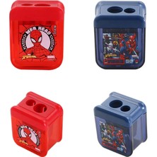 Mikro Spıderman Hazneli 2 Bıçaklı Kalemtraş
