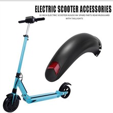 Fiona Scooter Aksesuarları Için Arka Lambalı 10 Inç Elektrikli Scooter Arka Koruma (Yurt Dışından)