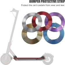 Fiona 2 Metre Scooter Vücut Anti-Çarpışma Şerit Elektrikli Scooter Tampon Koruyucu Şerit Kaykay Dekoratif Şerit (Yurt Dışından)