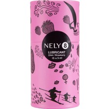 Nely8 Çilek Kayganlaştırıcı Jel 5ml x 15 Adet