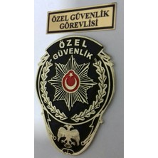 Aldatmaz Özel Güvenlik Cüzdan Rozeti Al-Sadece Özel Güvenlik Görevlisi Satın Alabılır.sıvıle Satılmaz