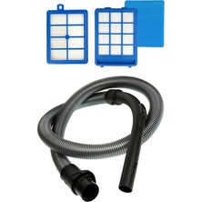 Marketto Philips Fc 9926 Marathon Uyumlu Süpürge Hortumu ve Hepa Filtre Seti 3'lü