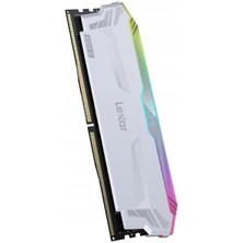 Lexar 32GB (2x 16GB) Ddr5 6400MHZ CL32 Rgb Dual Kıt Pc Ram Ares LD5EU016G-R6400GDWA Beyaz