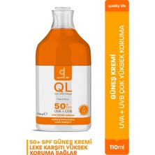 Quality Life Bebek ve Yetişkin Güneş Kremi Seti 50+ Faktör Leke Karşıtı 110 ml