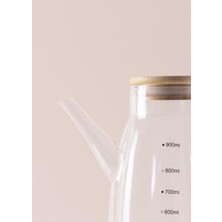 The Mia Bamboo Cam Zeytinyağı Şişesi 900 cc SSE0040