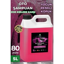 Grass Active Foam Magıc 6kg Renkli Köpük Fırçasız Oto Yıkama Şampuanı