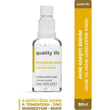 Quality Life Ql  Akne Karşıtı Sebum Dengeleyici Serum