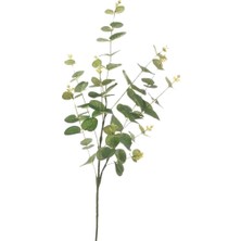 Nettenevime Yapay Çiçek Yeşil Okaliptus 90 cm  5dallı Uzun Dal Eucalyptus