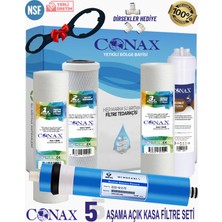 Conax Açık Kasa 5li Filtre Seti Benc Membranlı