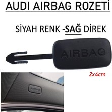 GCP German Car Parts Audi Airbag Arma Yazı (Sağ-Siyah) - Audi Direk Airbag Arma Yazı A3 A4 A5 A6 Q5 Q7