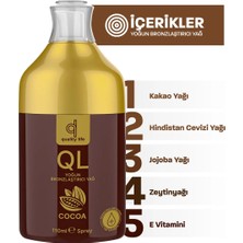 Quality Life Yoğun Bronzlaştırıcı Yağ - Güneşsiz Bronzlaştırıcı - 110 ML