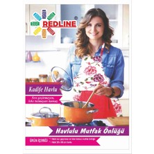 Nivemeshome Gri Kadife Havlulu Mutfak Önlüğü