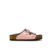 Tonny Black Çocuk Unisex Pudra Renkli Poli Taban Çift Tokalı Rahat Sandalet