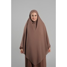 Taba Pratik Hazır Geçmeli Tesettür Eşarp Krep Bağcıklı Sufle Hijab 2313_33