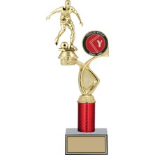 Odak Futbol Figürlü Ödül Kupası-Okul Kupası - Hediye Kupa 33 cm FG016