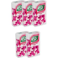 Tic Tac Çilek Aromalı Şeker 18 Gr. (5 Adet)