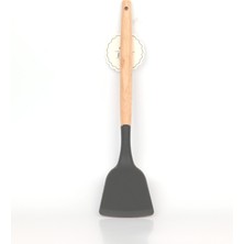 Bambu Saplı Silikon Spatula