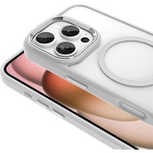 Five-E Apple iPhone 16 Pro Magsafe Sarj Özellikli Hasar Önleyici Kamera Lens Korumalı Tpu Silikon Vember Kılıf