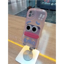 Lucek Cases iPhone 11 Uyumlu Emo Sorry Kamera Çerçevesi Yuvarlak Kapak