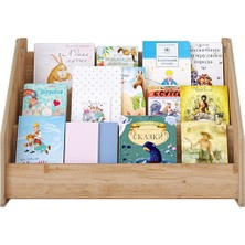 Minera Anka Montessori Ahşap Yer Kitaplığı