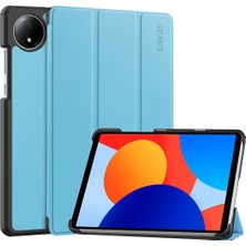 4u Sky Xiaomi Redmi Pad Se 4g 8.7 Inç Üç Katlı Stand Pu Deri Pc Tablet Kılıfı (Yurt Dışından)