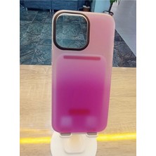 Lucek Cases iPhone 14 Pro Max Uyumlu Hologram Özellikli Işıkta Renk Değiştiren Kapak