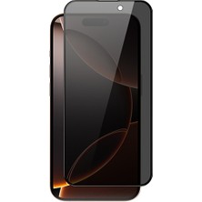 Gpack Apple iPhone 16 Pro Ekran Koruyucu 5d Privacy Gizlilik Filtreli Hayalet Cam