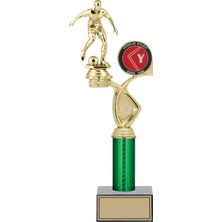 Odak Futbol Figürlü Ödül Kupası-Okul Kupası - Hediye Kupa 35 cm FG018