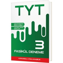 Tyt Optik Form'lu Güncel 3 Fasikül Deneme (Kurumsal Uygulanabilir