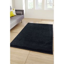 Valery Home Vera Vl Yıkanabilir Kaydırmaz, Pamuk Dokuma, Premium Kalite Salon&mutfak&yemek Odası Kilimi Siyah