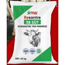 Reva Resantre Süt 38 Tamamlayıcı Konsantre Premiks-Yem 25 kg