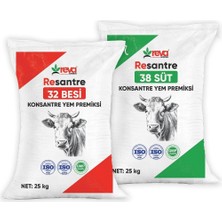 Reva Resantre Süt 38 Tamamlayıcı Konsantre Premiks-Yem 25 kg