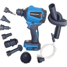 İdeacorp Alman Teknoloji 798VF 25 Ah Çift Kompresörlü 7 Pcs Hava Üfleme /e mme Lastik Şişirme Makinesi