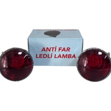 Demir Led Anti Far Ledli Lamba Kırmızı