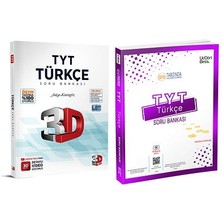 Tyt Türkçe Soru Bankası ÜçDörtBeş Yayınları Ve 3d Yayınları