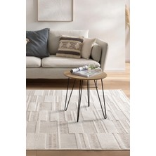 Koza Halı Koza Hayad Mood Mor Modern Geometrik Yumuşak Soft Salon Oturma Yatak Odası Koridor Halısı 19282, 160 x 250