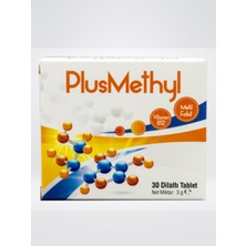 Plusmethyl Vitamin B12 Metil Folat 30 Dilaltı Tablet