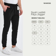 Wamoss 2025 Vintage Lastikli Paça Jogger