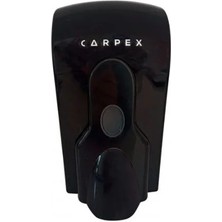 Carpex Manuel Plus Hazneli Sıvı Sabun Dispenseri Siyah