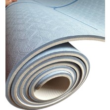 Mantaray Studio Series Blue-Grey-6mm Yoga ve Pilates Matı