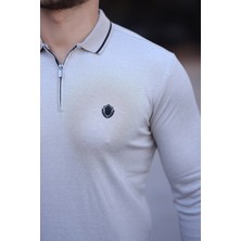 Edenbergs Çizgili Yaka Polo Tişört