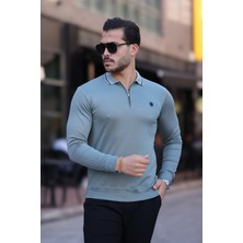 Edenbergs Çizgili Yaka Polo Tişört