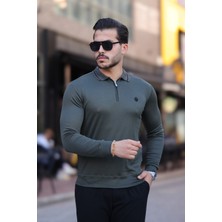 Edenbergs Çizgili Yaka Polo Tişört